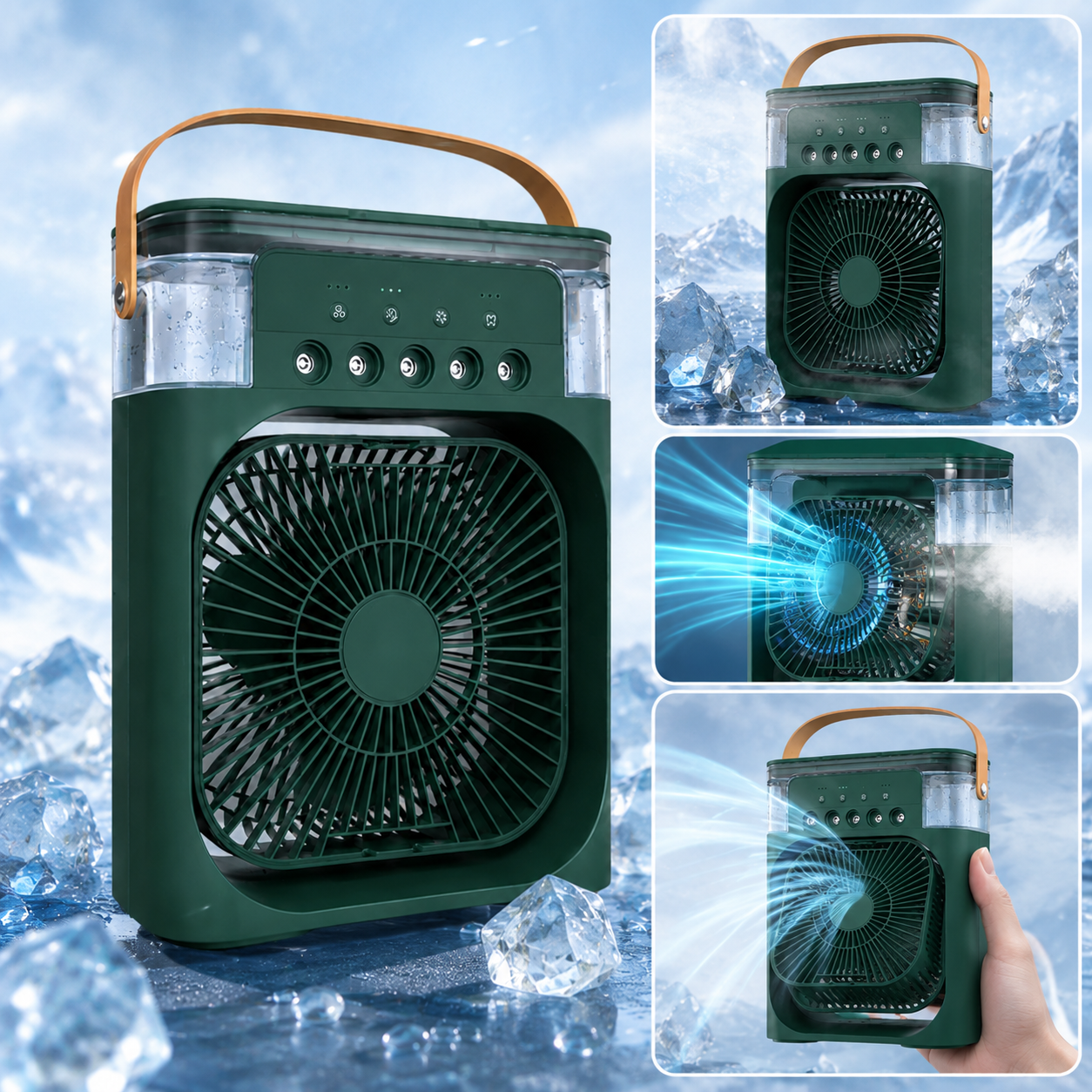Характеристики та водяне охолодження AirCool 4 в 1